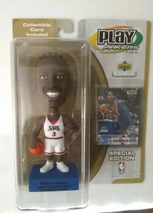 ALLEN IVERSON ALL STAR Upper Deck Play Makers Special Edition Bobble Head -76ers - Picture 1 of 3