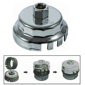 Steel Oil Filter Cap Wrench Remover Housing Cup Tool for Toyota Lexus 2.5L-5.7L - Picture 1 of 13