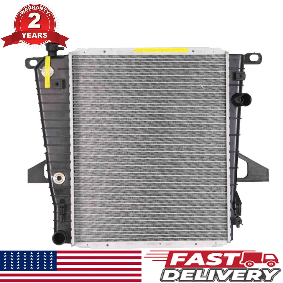 1722 New Aluminum Radiator For 1995-1997 Ford Ranger Mazda B4000 1995-1996 B3000 Foto 1 de 4