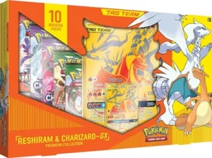 POKEMON Reshiram & Charizard GX Premium Collection - Picture 1 of 1