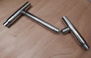 Moto Guzzi SP1000 Spada G5 Convert etc exhaust H link pipes pieces, stainless UK - Picture 1 of 6
