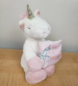 Juego de peluche Mud Pie para niños My Magical Unicorn Book and Unicorn - Imagen 1 de 11