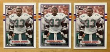 Sammie Smith Rookie (4) 1989 Topps Traded Football #56T Miami Dolphins Star Mint