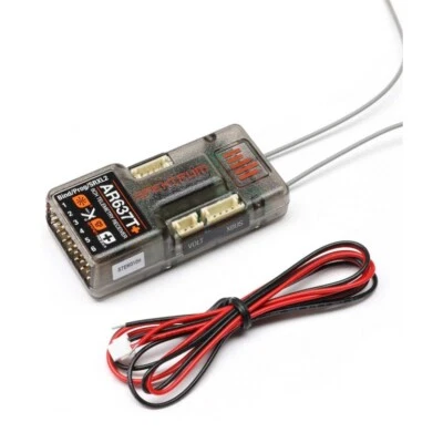 Spektrum SPM-1032 AR637T+ DSMX 6-Kanal AS3X+ & SAFE Telemetrie Empfänger - Bild 1 von 4