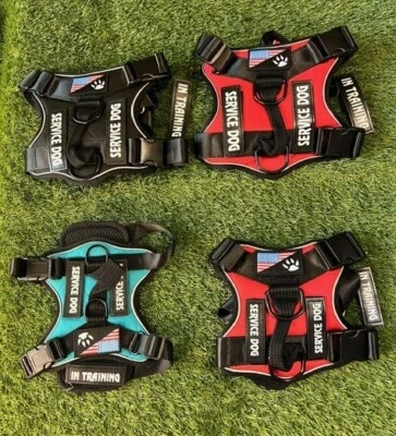 BETTER PET SOLUTIONS Reflective, Adjustable, Comfort Nylon Dog Harness, w/Patches