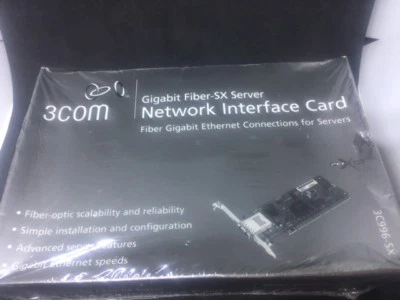 3COM Gigabit Fiber-SX NIC 3C996-SX Network Interface Adapter Card - Image 1 of 3