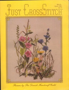 Just Cross Stitch March April 1986 Magazine - Picture 1 of 6
