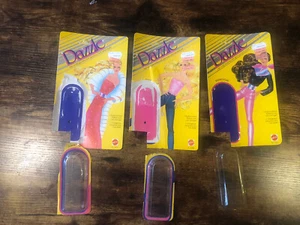 3 Dazzle Dolls Rhinestone Diamond Glossy Cards Package No Dolls Vintage - Picture 1 of 5