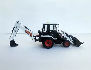 1/25 Scale Bobcat B760 Backhoe Loader Diecast Model Toy Collection Gift - Picture 1 of 8