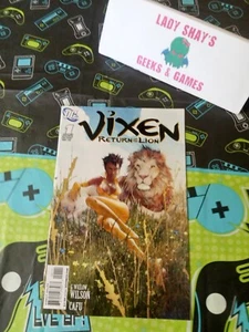 Vixen Return of the Lion #1 DC G. Willow Wilson CAFU - Picture 1 of 3
