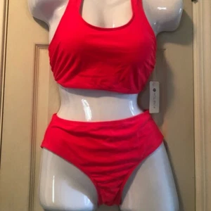 Holipick red/ pink XS padded bikini swimsuit - Bild 1 von 4