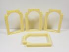 Lego Lot Of 4 Pastel Yellow 1X6x7 Rounded Pillars W/ Top Arch O10