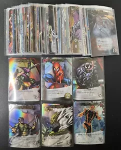 2024 Upper Deck Marvel Renditions Spider-Man Legendary TCG Full Set 1-90 - Picture 1 of 2