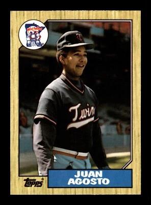 1987 Topps Tiffany #277 Juan Agosto - Minnesota Twins NM-MINT - Image 1 of 2