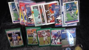 New York Giants card lot - Manning, Lawrence Taylor, Buress, Tiki Barber 30+ - Picture 1 of 5