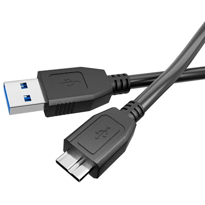 USB 3.0 Lead Cable For WD Seagate Toshiba Samsung Portable External Hard Drive - Image 1 of 4