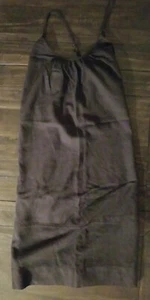 Free Assembly Women's Black Linen Light Weight Strappy Swing Dress S NWT - Picture 1 of 7