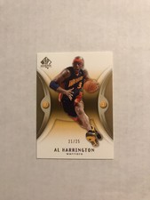 2006-07 SP Authentic Gold #33 Al Harrington /25