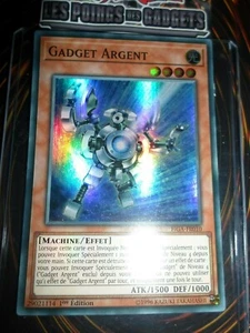 YU-GI-OH! SUPER RARE GADGET ARGENT FIGA-FR010 NEUF EDITION 1 - Picture 1 of 1