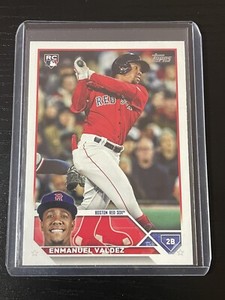 2023 Topps Update Series Enmanuel Valdez RC Rookie Card Boston Red Sox US310