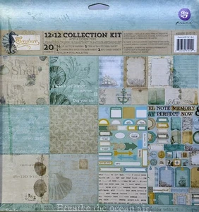 Prima Seashore Collection 12x12 Paper Pad Kit - Picture 1 of 12