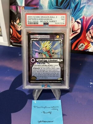 Empowered Kamehameha PSA 7 Dragon Ball Z CCG SCORE Bojack Unbound Promo [NM] - Image 1 of 3