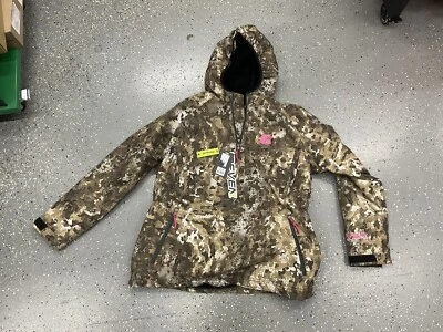 Gator Waders Womens Waterproof 1/2 Zip Bog Hoodie SMALL Free Shipping - Image 1 of 2