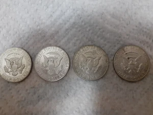 1965 SMS SILVER KENNEDY HALF DOLLAR 1966 x 2 and 1 x 1967 coins. - Picture 1 of 5