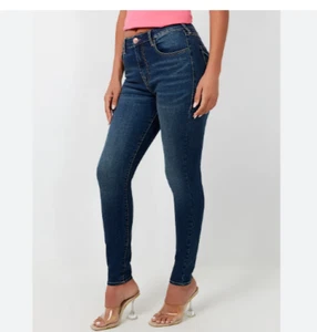 true religion Y2K designer blue halle high rise super skinny size 23 - Bild 1 von 9