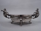 Antique Centerpiece Belle Epoque Rococo Jardiniere Bowl French 950 Silver