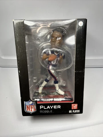 RARE New England PATRIOTS Bobblehead RANDY MOSS Limited Legends Edition NFL Cover