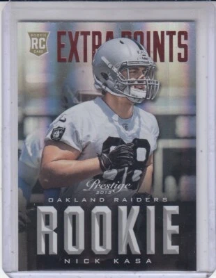 NICK KASA 2013 Panini Prestige Extra Points Red #273 RC Raiders - Image 1 of 2