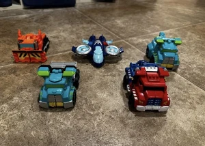 Lot 5 Playskool Heroes Transformers Rescue Bots Academy Rescue Team Figures - Picture 1 of 4