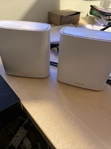 ASUS ZenWifi XD6 - AX5400 Dual Band Wifi 6 Router - Twin Pack - Picture 1 of 2