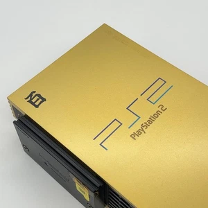 Sony PlayStation 2 PS2 SCPH-55000GU Gold Konsole Set mit Controller Spiele Gebraucht - Bild 1 von 10