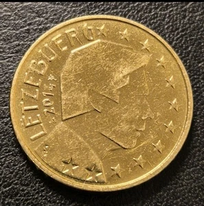 50 Cent Euro Luxemburg "LËTZEBUERG" s 2005 Kursmünze Umlaufmünze - Bild 1 von 2