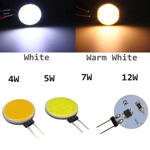 LED chip 12v DC cob floodlight G5 smd bulb cool/warm white lamp 4w 5w 7w 10w 12w - Picture 1 of 12