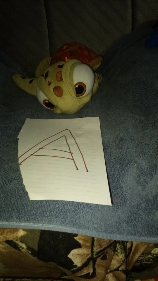 Disney Plush Crush Sea Turtle Disney Store Finding Nemo - Image 1 of 1