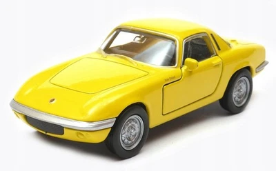 Welly 1965 Lotus Elan Yellow scala 1:34 1:39 auto pressofusa da 4,5 pollici... - Immagine 1 di 4
