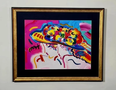 PETER MAX - AMIGOS - CERTIFICADO DE AUTENTICIDAD PARK WEST Foto 1 de 4