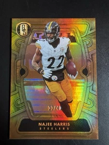 Panini Gold Standard 2024 Najee Harris No. 84 (13/40) Pittsburgh Steelers - Imagen 1 de 7