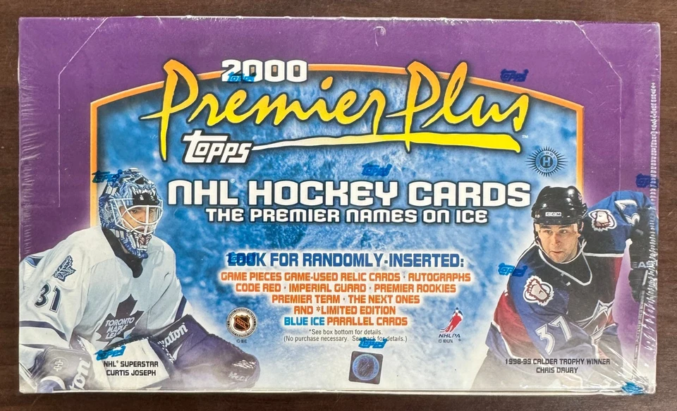 1999-2000 Topps Premier Plus Hcokey FACTORY Hobby Box MINT HOF