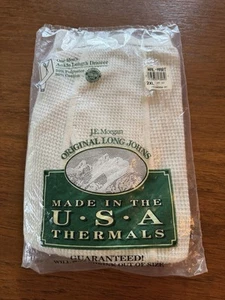 Herren Vintage JE Morgan Long Johns Thermo Waffel Hose XXL Walmart NEU versiegelt - Bild 1 von 11