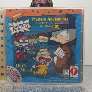 Rugrats Mystery Adventures gioco per computer PC vintage Nickelodeon anni 90 - Foto 1 di 3