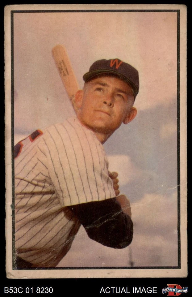 1953 Bowman #139 Pete Runnels Senators 1.5 - FAIR - Image 1 of 1