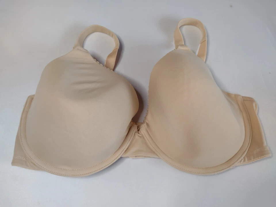 Motherhood Nursing Bra 36DD Beige Underwire Plunge T-shirt B3 - Image 1 of 3