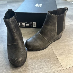 Botas Sorel para mujer Joan Of Arctic Wedge II cantera 7 impermeables NL3346-052 - Imagen 1 de 7