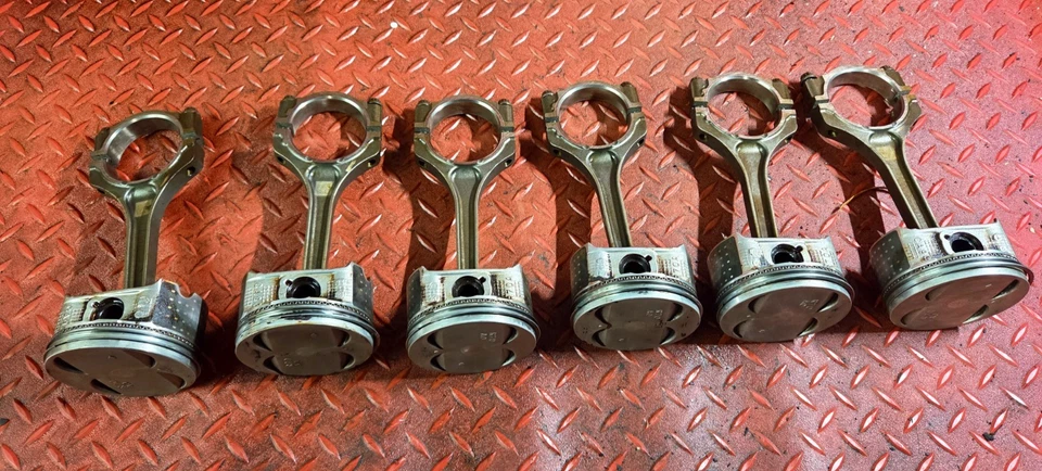 2011-2018 Piston + Connecting Rod Set For Honda Acura Models 3.5 J35 13010r70a10 - Image 1 of 4