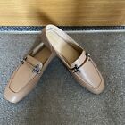Clarks Camel Colour Pure Leather Loafers Size 6 New