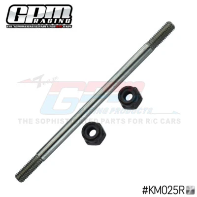 Eje de rueda trasera de aluminio GPM para motocicleta KYOSHO 1/8 NSR500 Foto 1 de 3